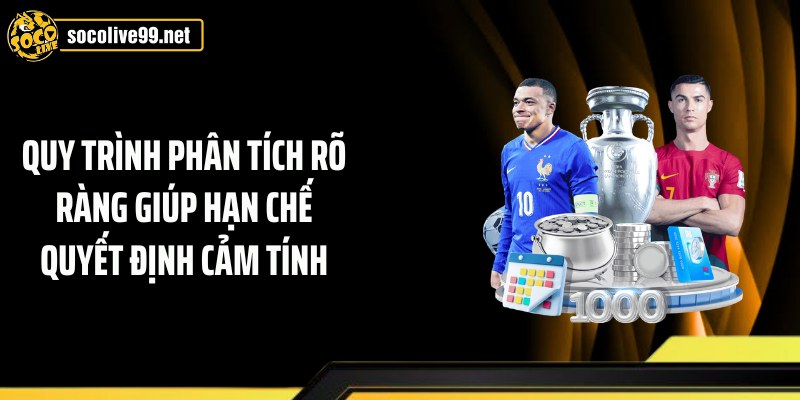 Quy trình phân tích rõ ràng giúp hạn chế quyết định cảm tính